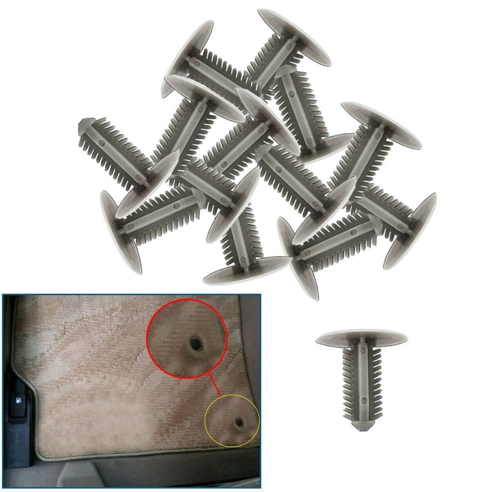 20Pcs ABS Fixing Screw Cap Nylon Trim Panel Retainer Car Proof Ceiling Clips Car Roof Repair Tool