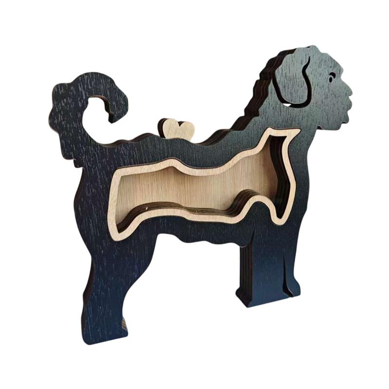 Solid Wood Handwritten Name Dog Hair Memorial Box My Pet's Fur Container Storage Box Pet Ashes Box Pet Memories Collecting Box