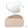 Stainless Steel Large Gua Sha Board & Spatula Facial Beauty Tool