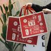 Non Woven CNY Bag Chinese New Year Shopping Bag Cartoon Tote Bag