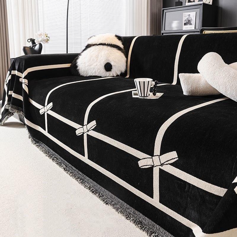 1pcs Chenille Sofa Covers Four Season Universal Anti Cat Scratching Couch Mat Hot Fashion Dustproof ArmChair Protector Towel