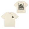 RHUDE Sunset Mountain Graphic T-Shirt Men Women Oversized Fit Casual Short Sleeve Tee
