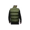 Jordan Essentials Solid Color Stand Collar Zip Vest Men Vest Green FB7308-340