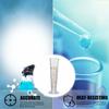 iplusmile 10ml Glass Measuring Cup Scale Cone Mini Transparent Laboratory Cylinder Clear Experiment Tool for Mixing Paint Liquids