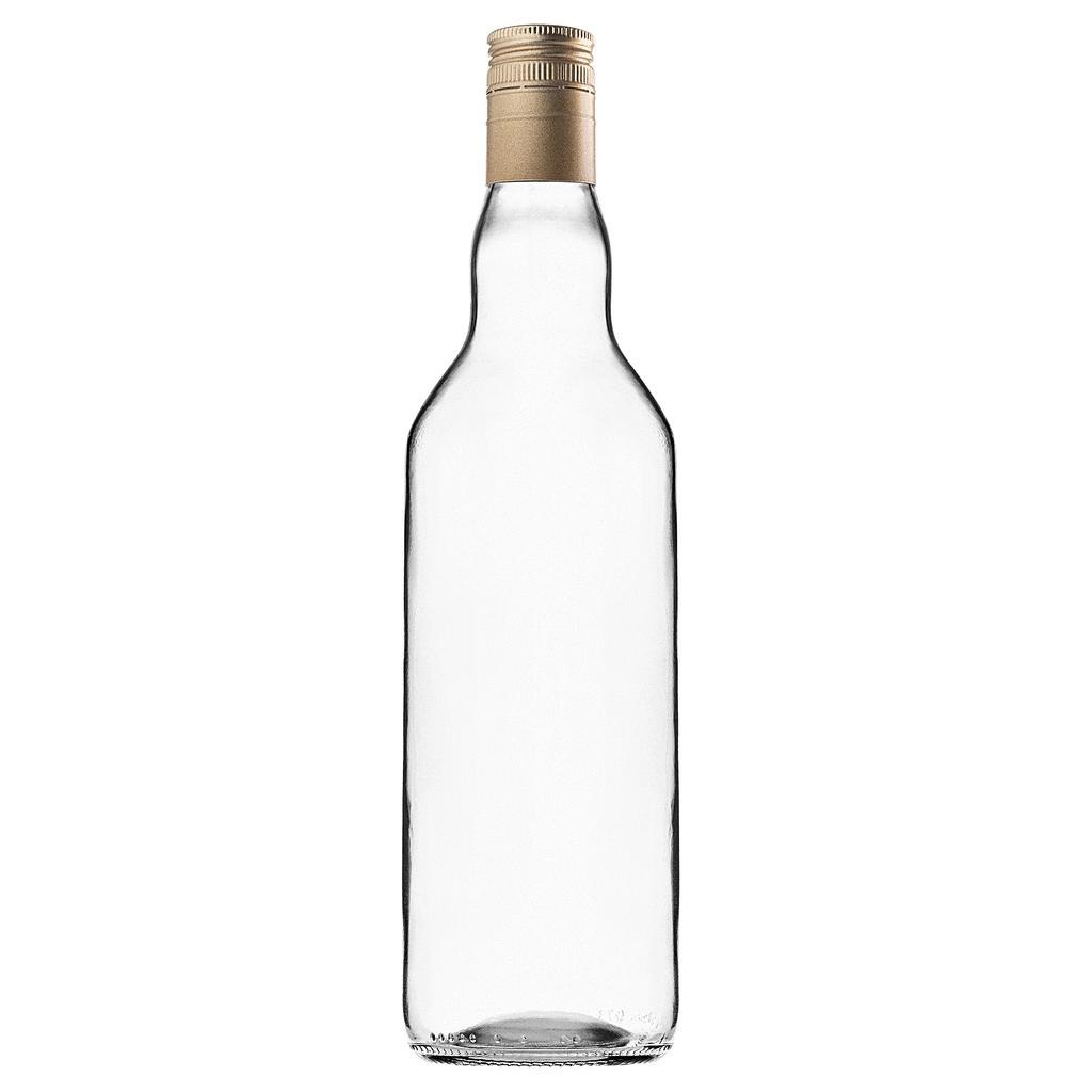 KADAX Szklana Butelka 700ml Z Długą Zakrętką 5szt.