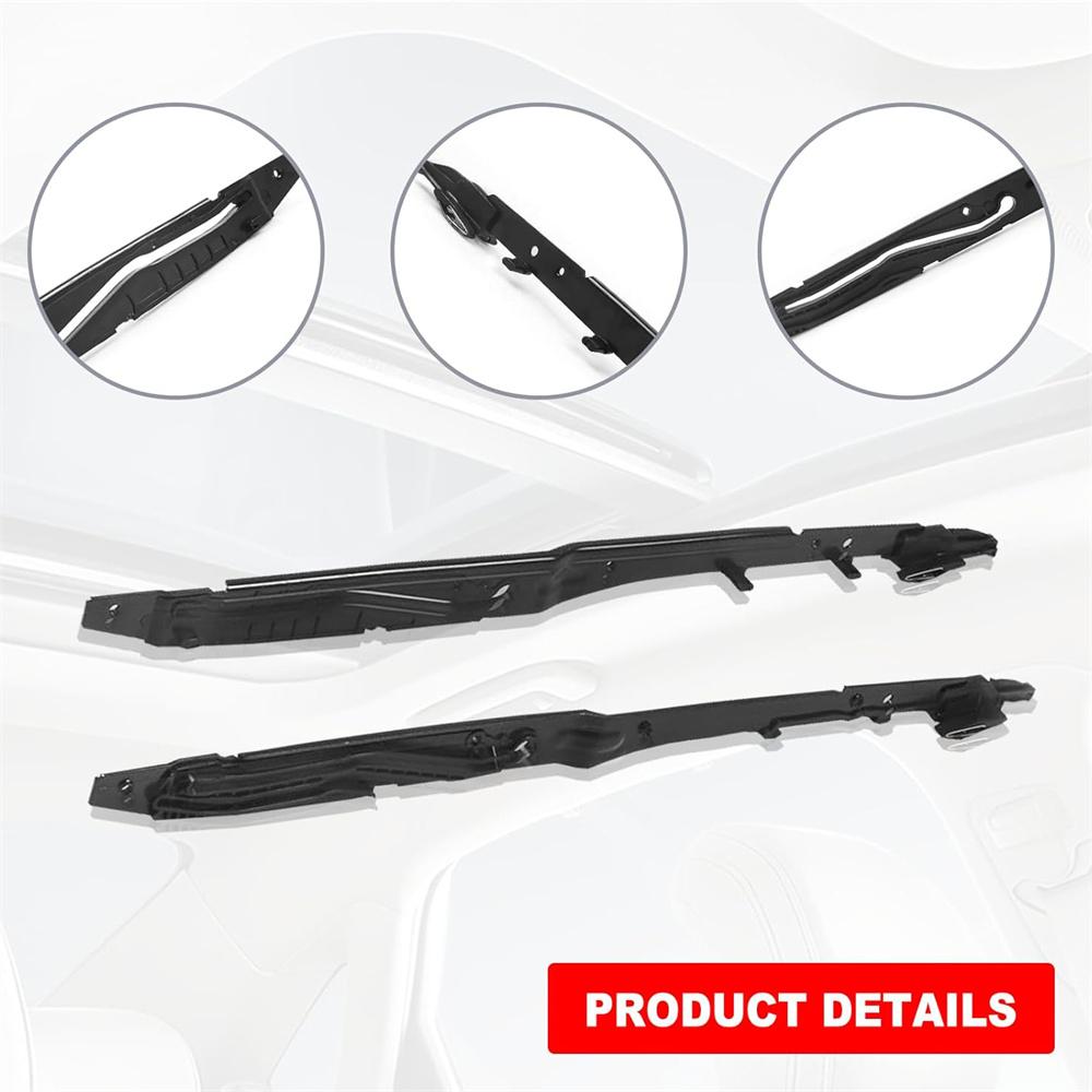 Kit di Riparazione Cavi Vetro Tetto Apribile Cabina Equipaggio + Assemblaggio Binario Per Ford 2015-2020 F150