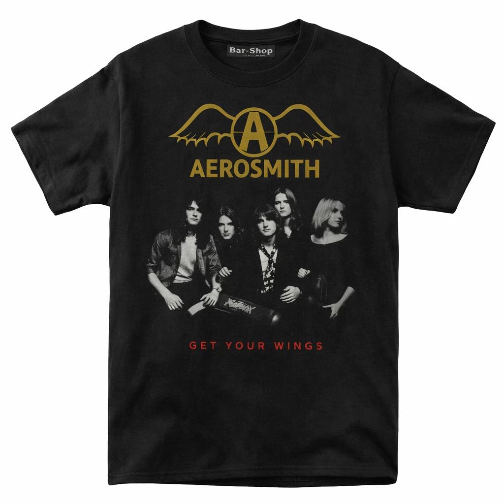 Aerosmith Get Your Wings T-Shirt | Classic Rock Band Tee  - Unisex tshirt S-4XL M