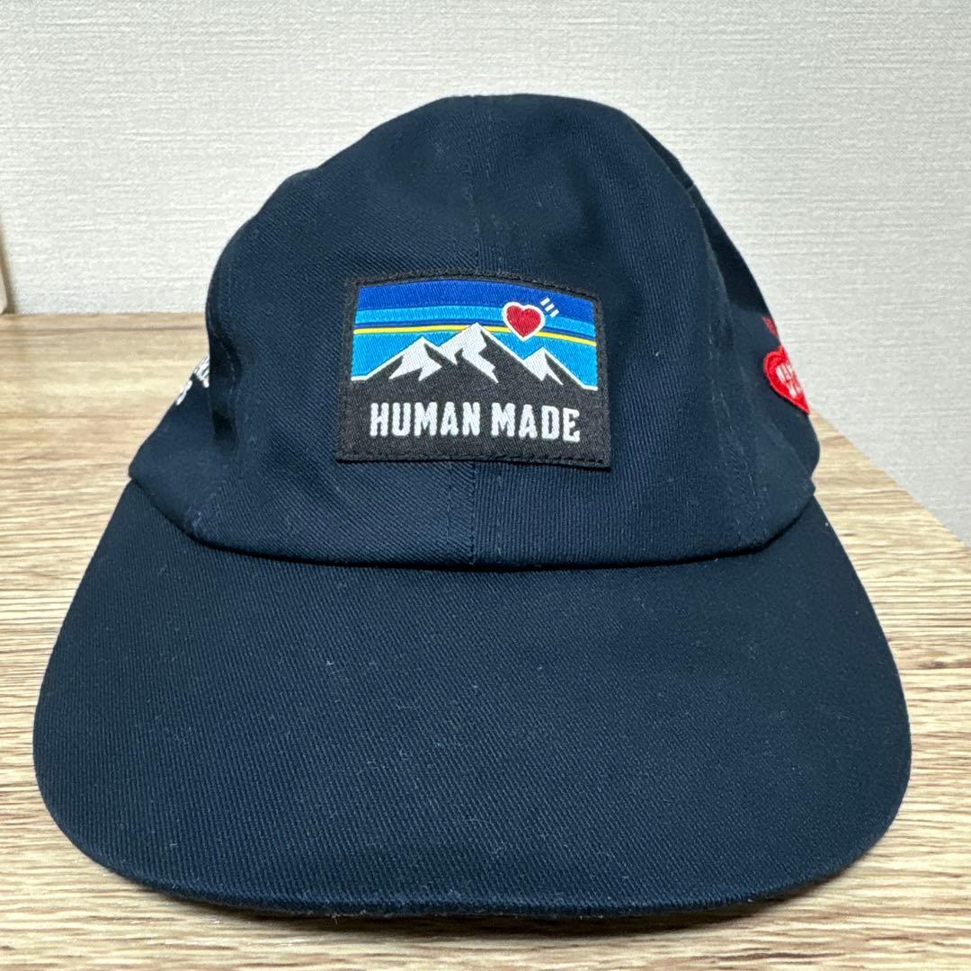 Used HUMAN MADE 5-Panel Cap Navy