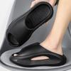 Summer Cool EVA Men's Shoes Thick Sole Non-slip Sneaker Slippers Men Outdoor Casual Flat Sandals Soft-soled Couple Home Slippers