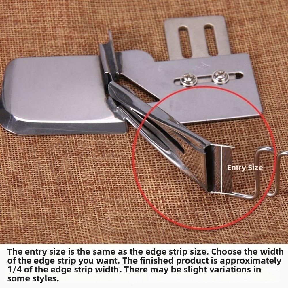 Efficient Production Bias Binder Attachment Right-Angle Edging Pull Tube  Sewing Accessories