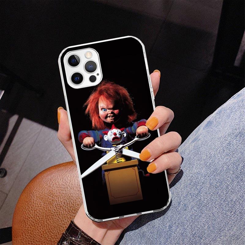 Chucky Child's Play Phone Case For iPhone 17 Air 16 Pro Max 16E 15 + 14 Plus 11 12 13 Mini 7 8 SE Gift Print Cover Fundas 17 Air