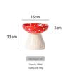 Ceramic Elevated Cat & Dog Bowl - Anti-Tip Design for Cervical Spine Protection - Food & Water Bowl