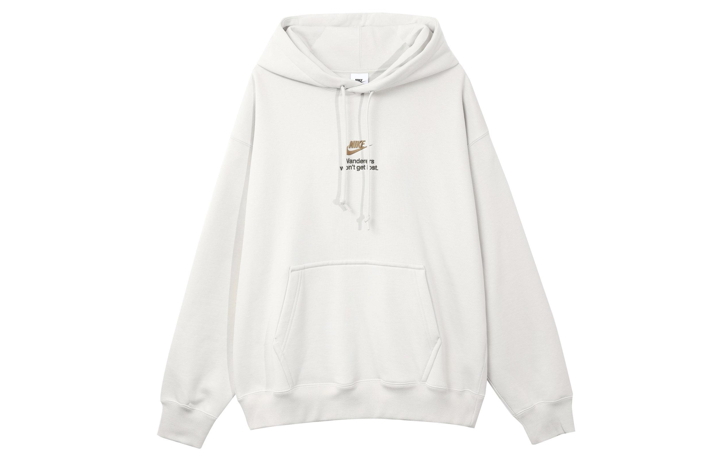 

Nike Sweatshirts Men s Light Bone Hooded Moderate Regular FV4024-072 XXL