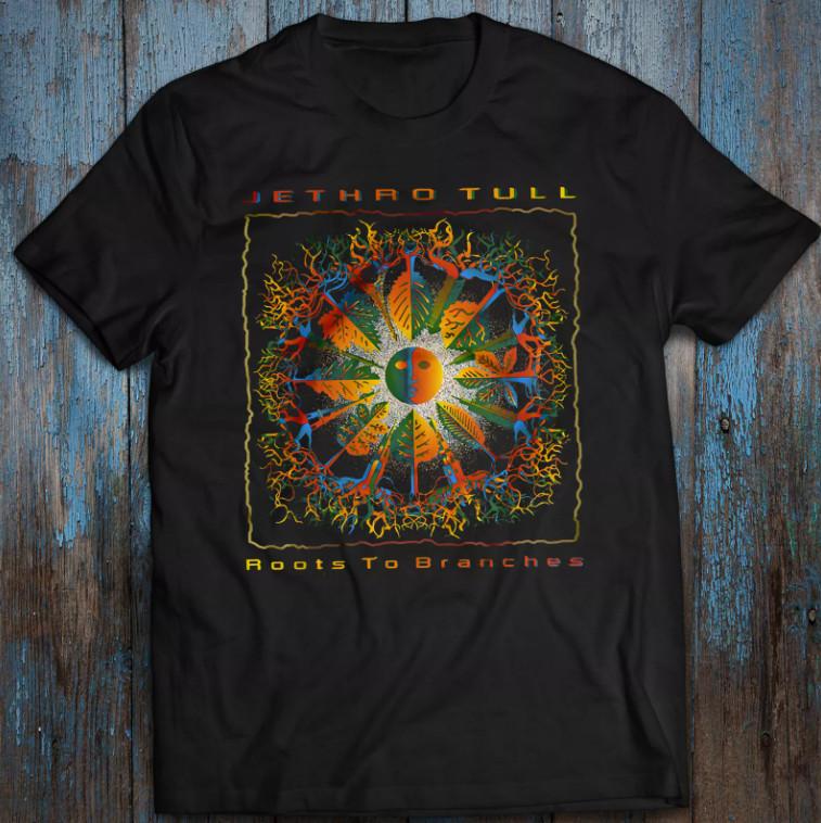 Roots To Branches Cotton T-Shirt Jethro Tull Ian Anderson Martin Barre Unisex T-Shirt S