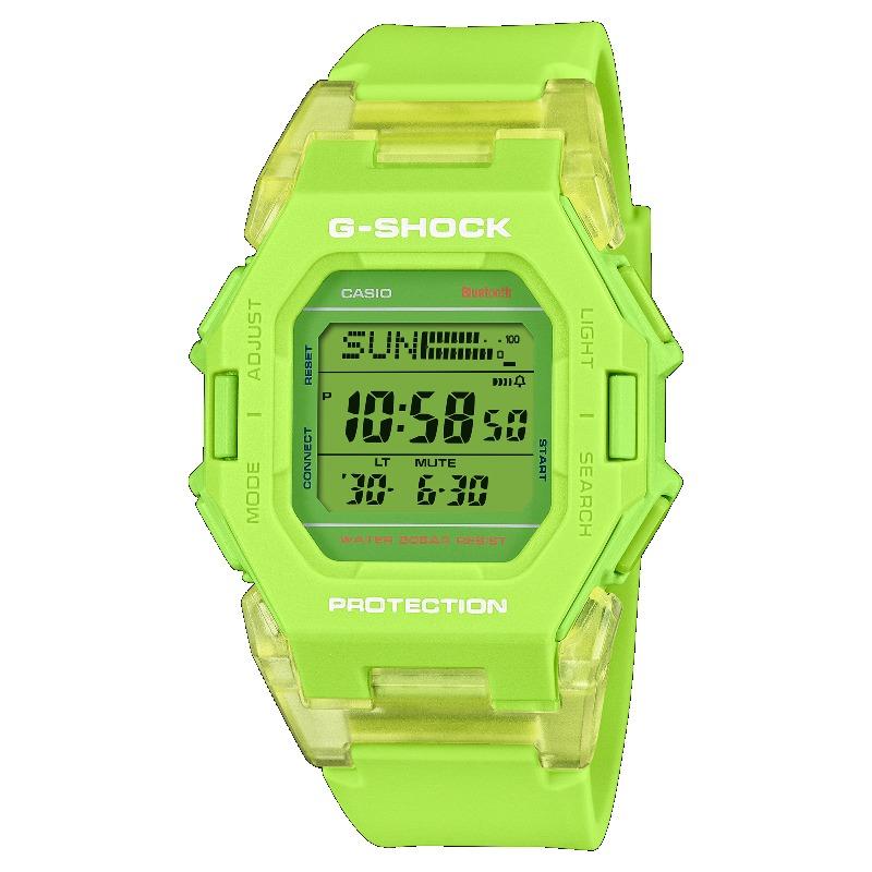 Casio G-SHOCK Men s Resin 200M Water Resistant Digital Shock Resistant Quartz Watch GD-B500S-3 зелёный