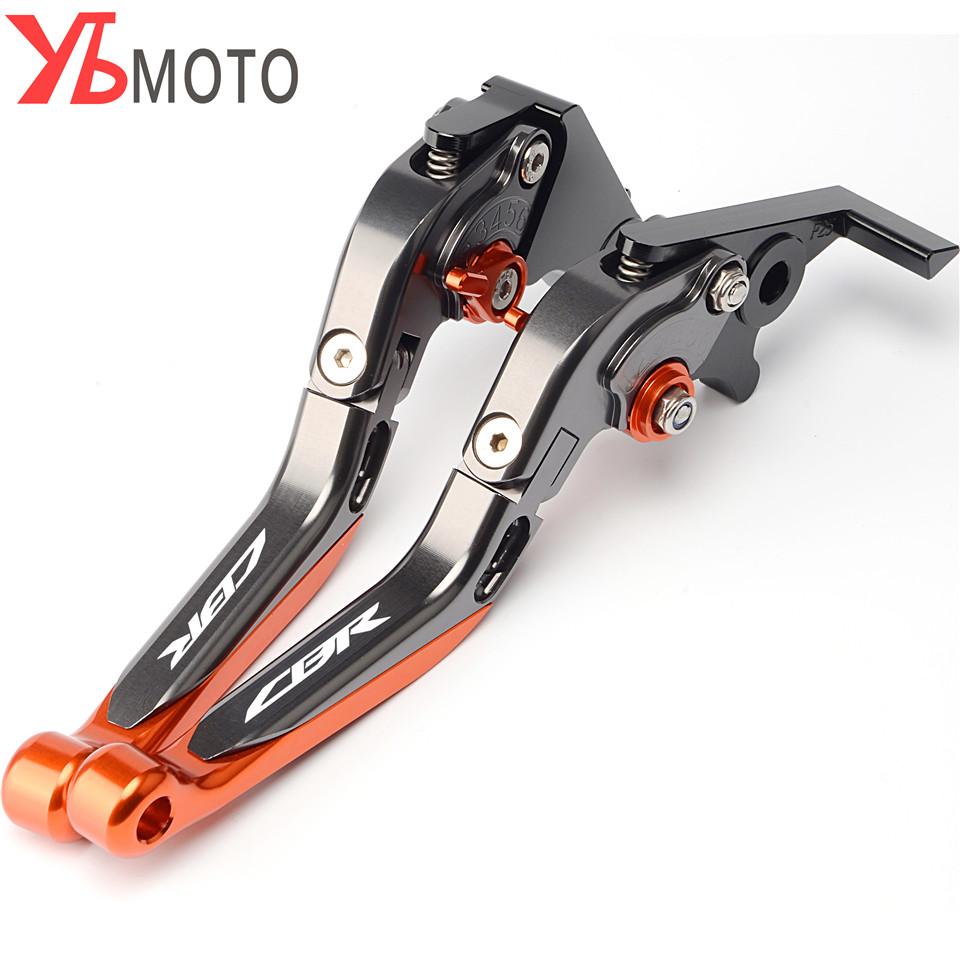 For Honda CBR500R CBR300R CBR250R CBR 500R 300R 250R Motorbike Adjustable Folding Extendable Clutch Brake Levers With