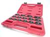 Flare Nut Wrench and Flare Nut Socket Set for Brake Pipes 8mm 9mm 10mm 11mm 12mm 13mm 14mm 15mm 16mm 17mm 18mm 19mm 21mm 22mm 24mm