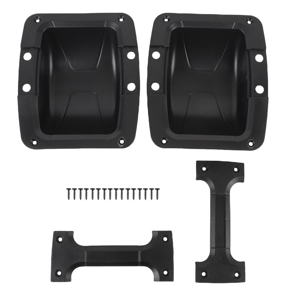 2pcs Speaker Handle Replacement Speaker Carry Grasp Thick ABS for Large Stage Speakers Cabinets Tool