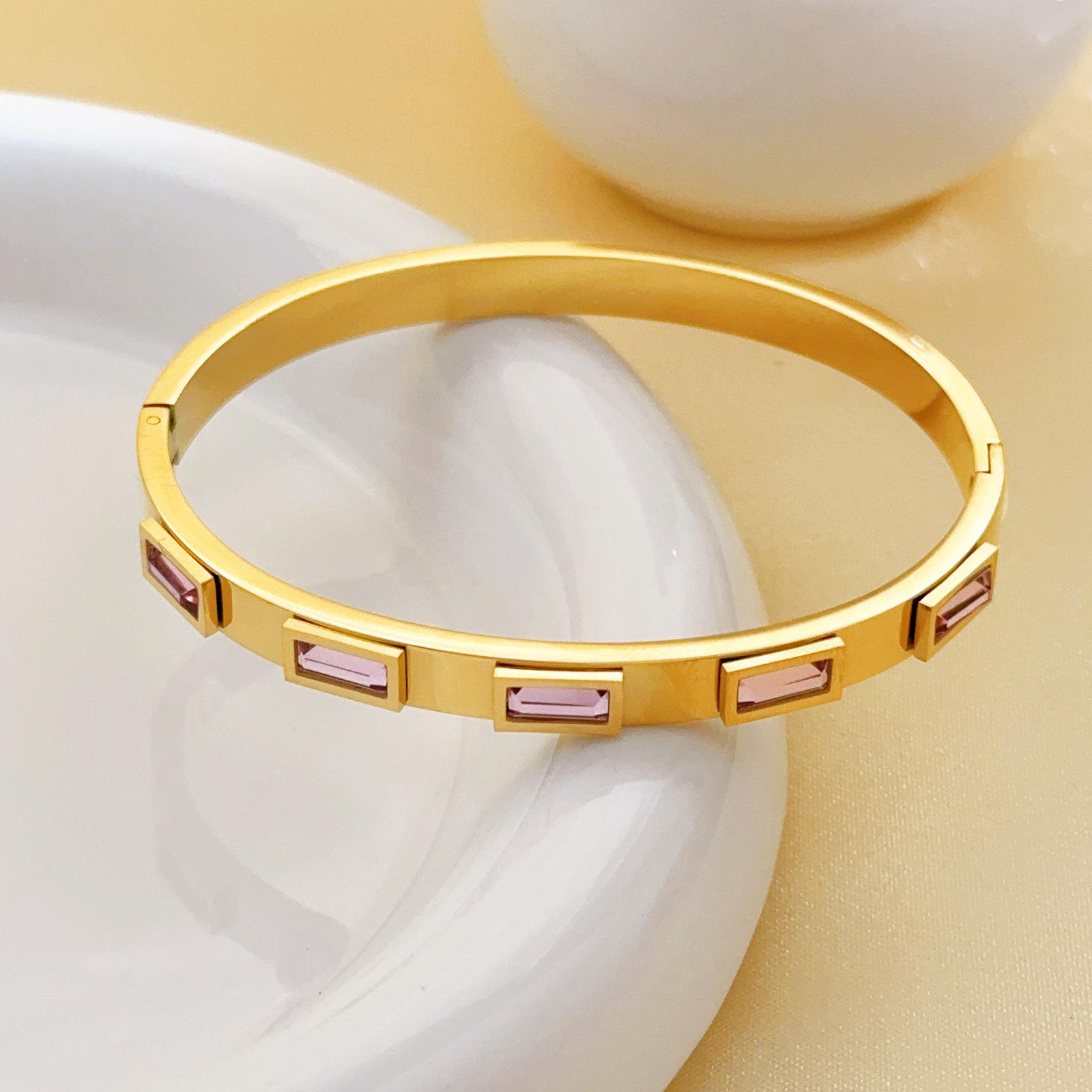 

Color Bracelet, High-end Bracelet for Women, Light Luxury, High-end New Style Jewelry 19CM