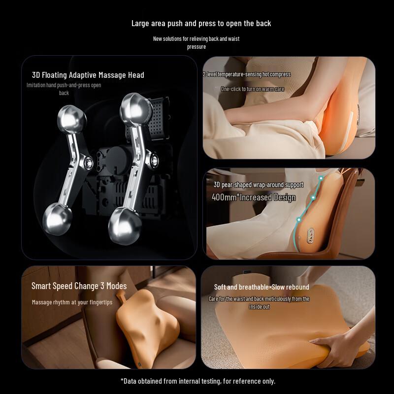 Philips PMM5102B Wireless Kneading Massage Cushion