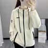 Thickened Velvet Jacket for Women,Loose and Casual Warm Leisure Sports Coat