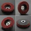 Flap Wheel Disc 100mm 320 Grit for Consistent Material Removal and Conditioning On Steel Aluminum Copper and Composites