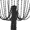 Door Curtain Beaded String Tassel Glitter String Curtains Room Dividers Curtain 100x200cm Lantern Shapes Door Curtain for Living Room Bedroom Closet