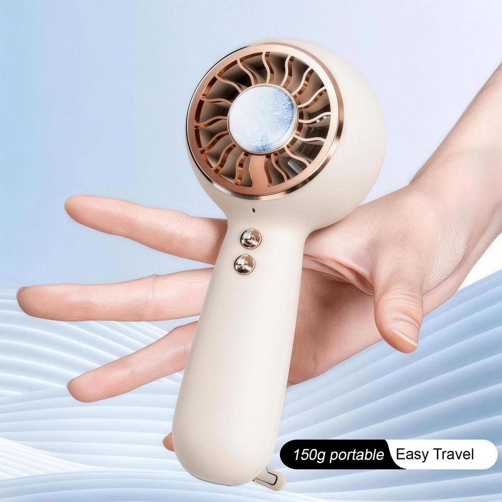 Portable Silent USB Rechargeable Mini Fan with Long Battery Life