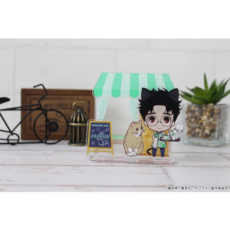 TV-Anime Okarun Puchichoco Mini Acryl-Diorama Katzen-Café "Dandadan"