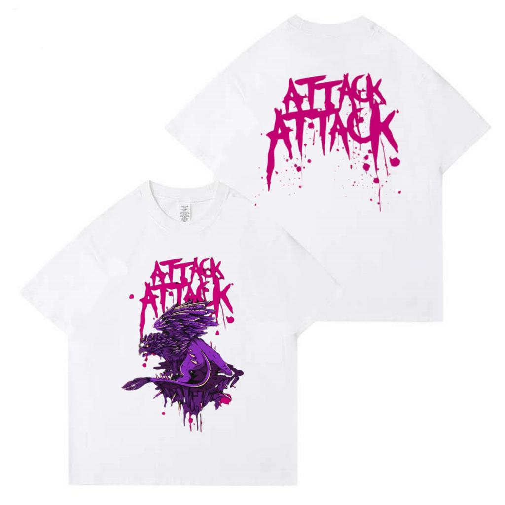 Misfits Band Rock T-shirt, American Retro Street Cotton Short-sleeved Vintage