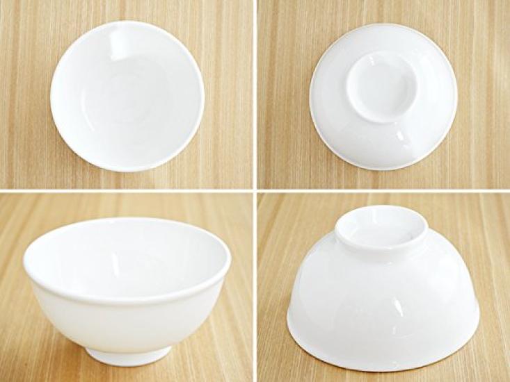 Tableware East Small Bowl Clear White B 14.5cm 600cc Light and easy to handle Lightweight porcelain