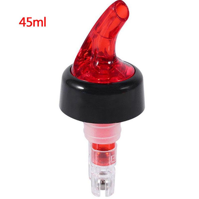 1PC Portable 45/60ml Quantitative Wiskey Wine Pourer Alcohol Liquid Dispenser Measuring Oil Bottle Spout Wine Decanter Bar Tool
