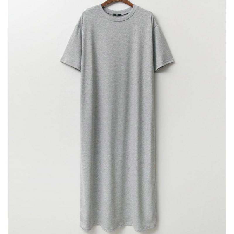SHop   Women Round Eyeswear One Mile H Line sHort Sleeve Long Dress kHaki Ara Wd
