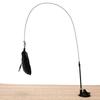 Detachable Feathers Wand 80CM Kitten Toys With Super Suction Cup Cat Teasing Wand  Cat Accesorios