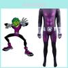 Teen Titans Raven Halloween Stage Costume With 3d Digital Print For Cosplay Events