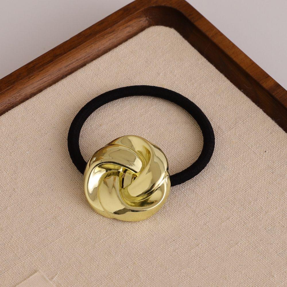 Metal Ponytail Hair Pin Large Elastic Hair Ties High Quality Horsetail Retainer