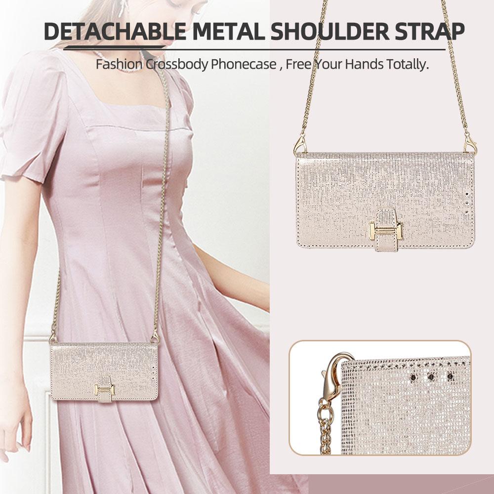 For OnePlus Nord 5 5G/Ace 5 Ultra 5G Case Wallet Sequins Leather Crossbody Phone Cover