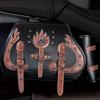 Heavy Industry Personalized Cruise Harley Motorcycle Equipment Side Bag, Modified Side Bag, Cycling Motorcycle Trailer
