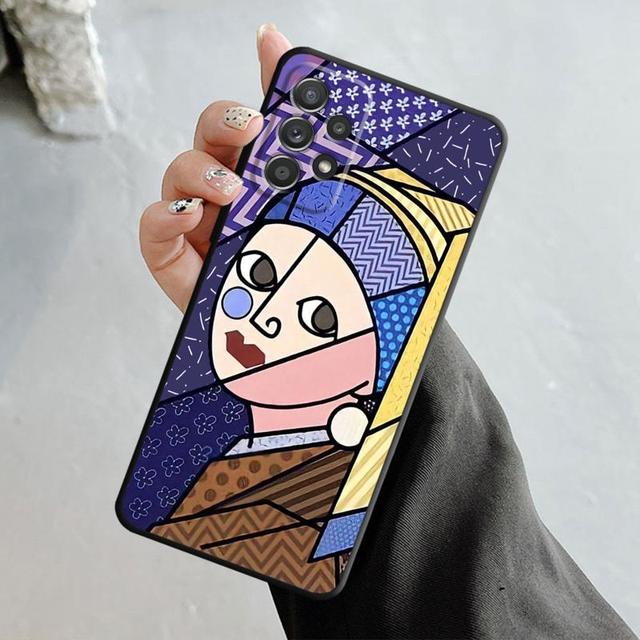 Picasso Abstract Art Painting Case For Samsung Galaxy A14 A73 A53 A71 A51 A31 A33 A22 A12 A21s A13 A32 A52s A72 A52 A23