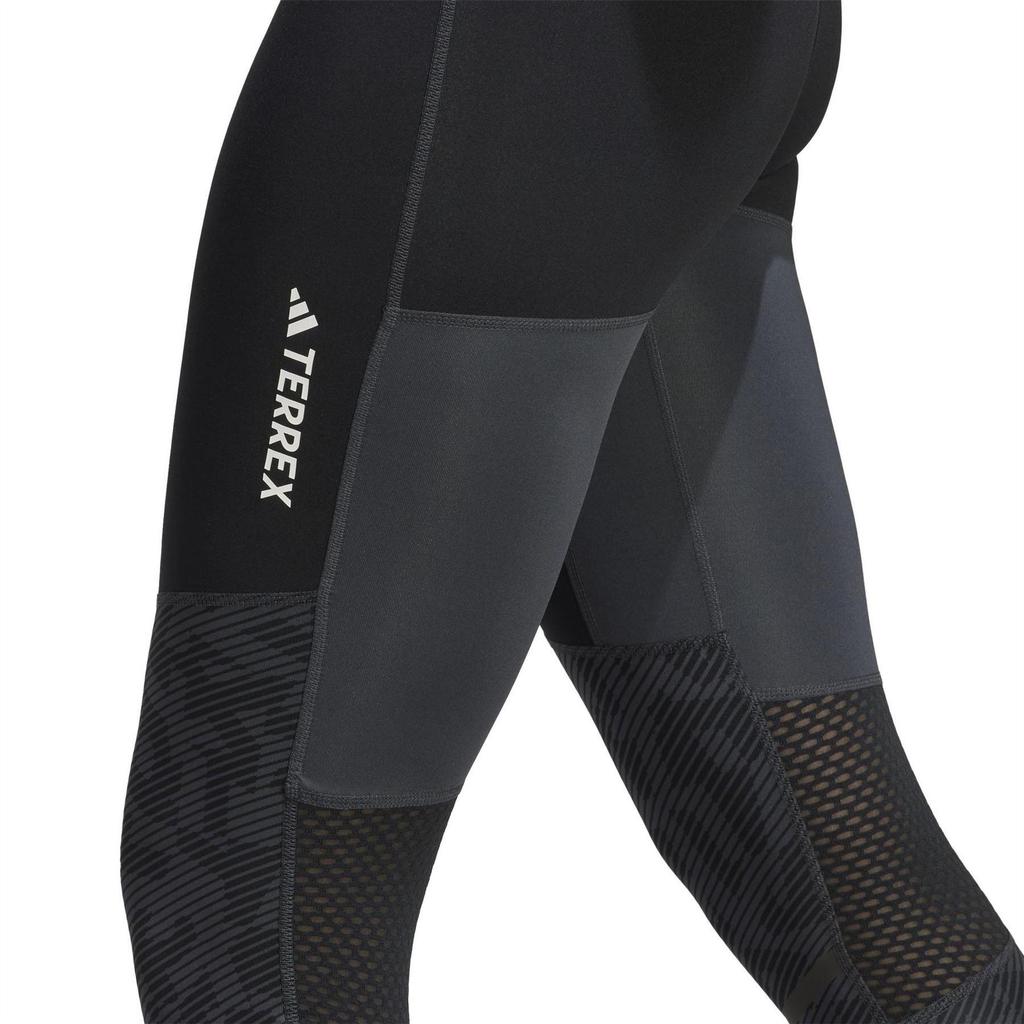 adidas Womens/Ladies Agravic Trail Logo Running Tights