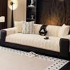 Winter Thickened Plush Sofa Cushion  New Simple Wind Light Luxury Non-Slip Seat Cushion Sofa Cover Cover Cloth