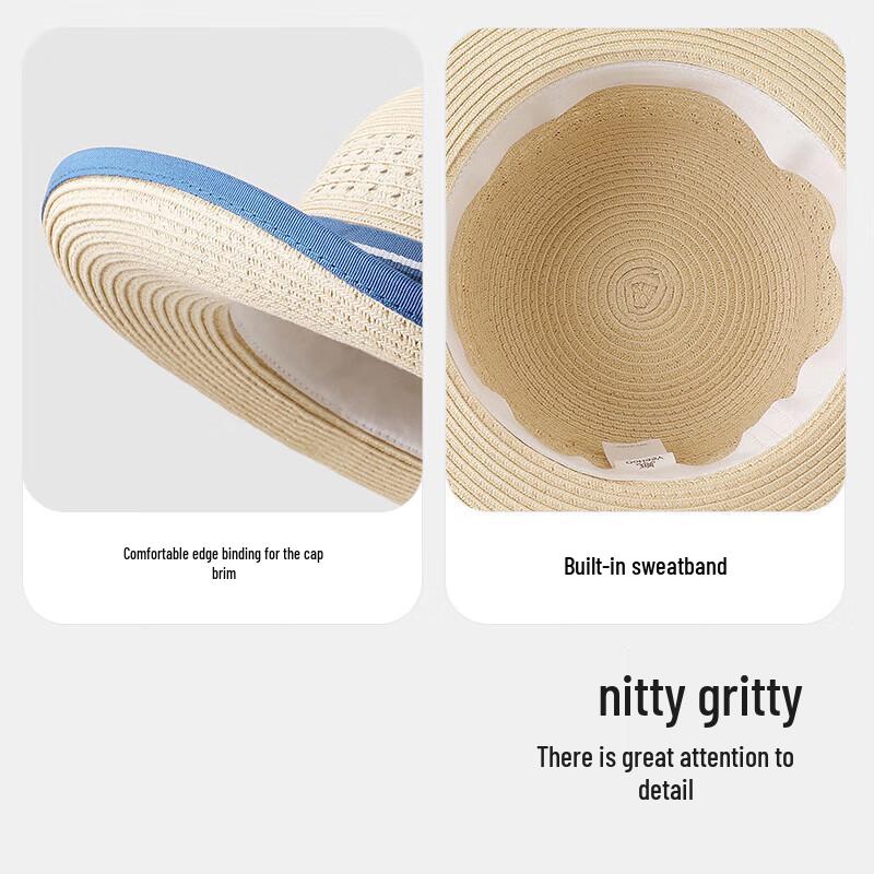 YEEHOO Kids' Summer Breathable Straw Sun Hat