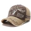 Four Seasons Men's Baseball Cap Casual Wash Embroidered Cap Curved Brim Bowler Sun Hat Official Website