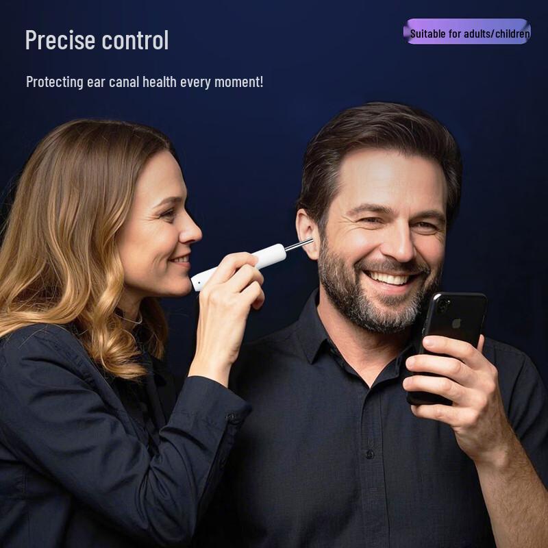 Smart Visual Ear Cleaner with HD Endoscope