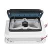 12V Manual Control Vents Fan Ceiling 2‑Way Air Ventilation with LED Light for RV Caravan Bus 11 X 11