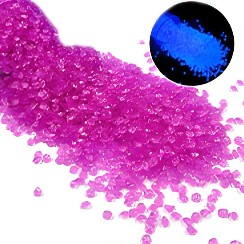 Fish Tanks Glowing Stone Decors, 3-5 Mm Resins Gravel for Aquariums Bottom Coverage, Pond Accent and Layer Water Features