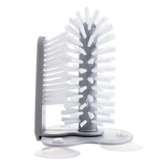 Easy Glass Cleaning Brush Removable Suction Cup 360 Degree Interior Exterior Mug Cleaner Washable Middle Brush