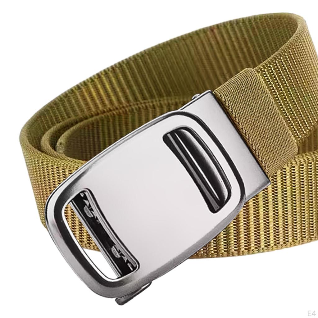 Men's Nylon Belt with Buckle for Outdoor Activities