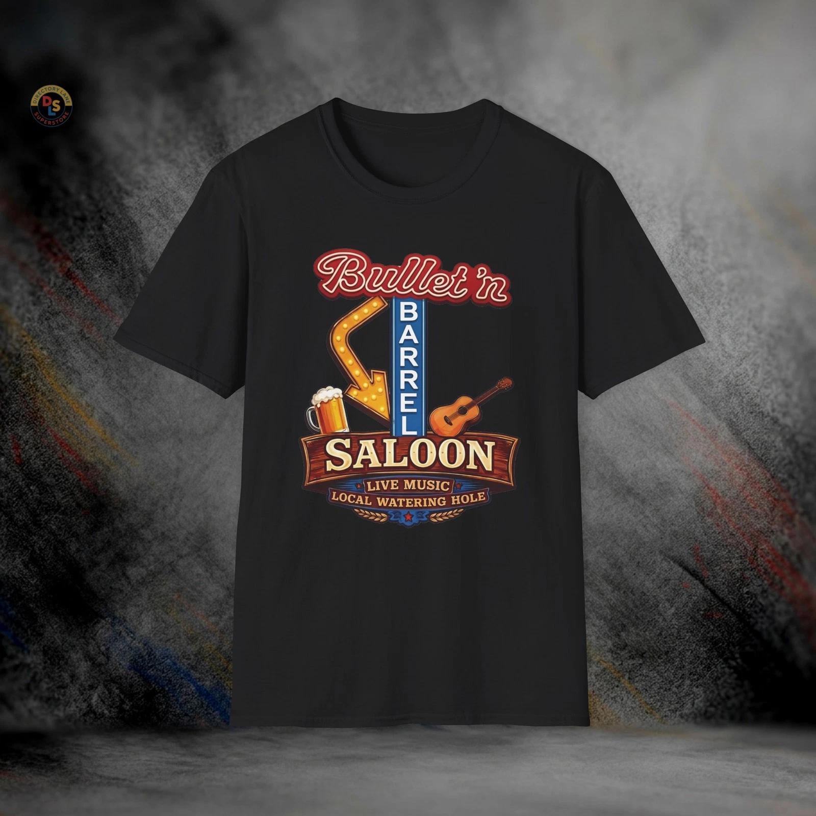 Bullet n Barrel Saloon Marshals Dutton T-Shirt | Softstyle Tee S