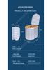 Foldable Portable Outdoor Toilet for Adults - Emergency Travel, Camping, Ladies' Commode